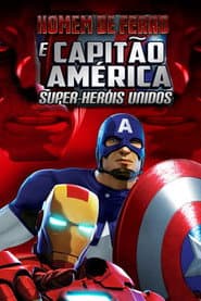 Poster for Homem de Ferro e Capitão América: Super-Heróis Unidos