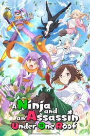 Póster de Ninja to Koroshiya no Futarigurashi