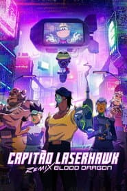 Póster de Capitão Laserhawk: Remix Blood Dragon