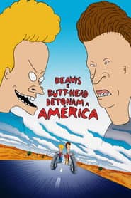 Póster de Beavis e Butt-Head Detonam a América