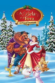 Pôster de A Bela e a Fera: O Natal Encantado