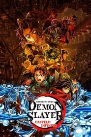 Póster de Demon Slayer: Kimetsu no Yaiba Castelo Infinito