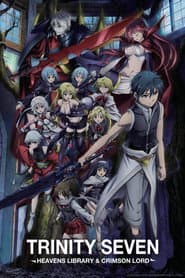 Póster de Trinity Seven Movie 2: Tenkuu Toshokan to Shinku no Maou