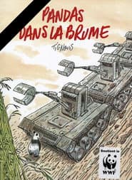 Pôster de Pandas dans la brume: Dépliant