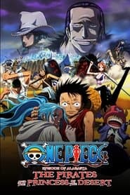 Póster de One Piece: Saga de Arabasta - Los Piratas y la Princesa del Desierto