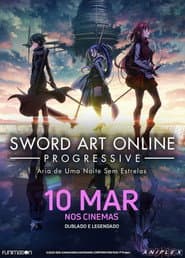Affiche de Sword Art Online Progressive: Ária de uma Noite Sem Estrelas
