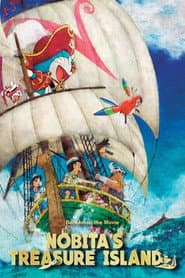 Póster de Doraemon y La Misteriosa Isla Del Tesoro