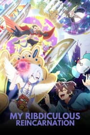 Póster de Goddess: 'What Do You Want to Be Reincarnated As?' Me: 'The Hero's Ribs'