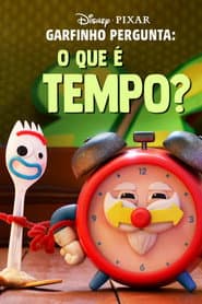 Póster de Forky hace una pregunta: ¿Qué es el tiempo?