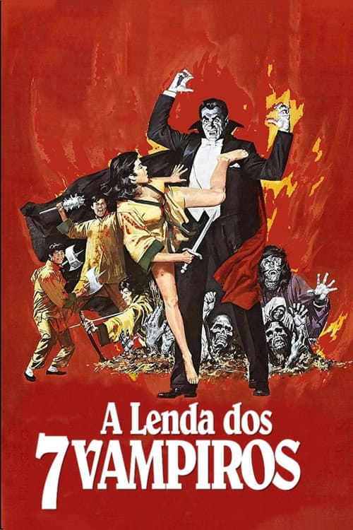 Poster for A Lenda dos Sete Vampiros