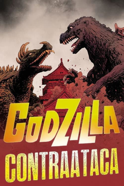 Affiche de Godzilla Contra-Ataca