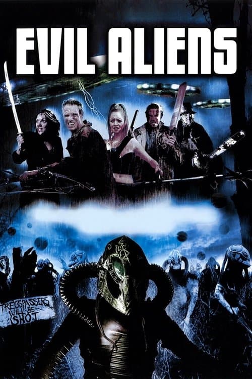 Poster for Evil Aliens: Um Novo Contato