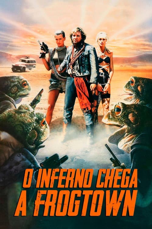 Póster de El infierno vuelve a Frogtown