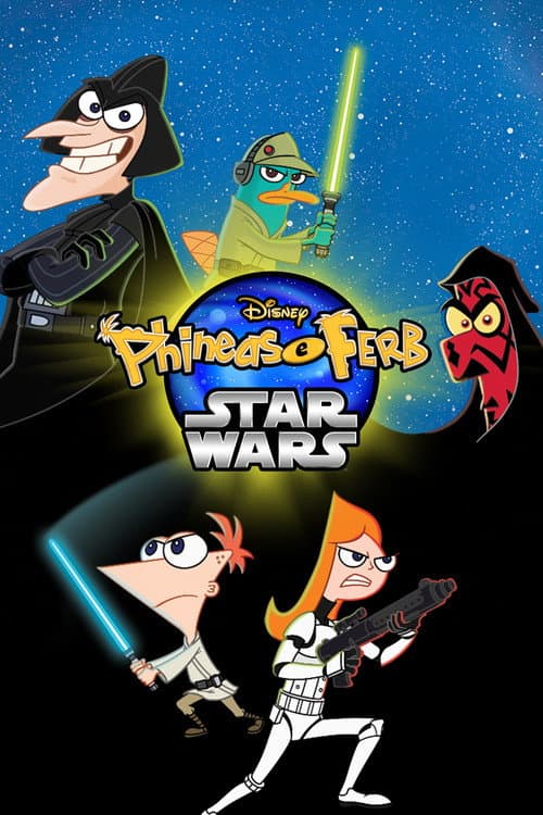 Affiche de Phinéas et Ferb : La guerre des étoiles