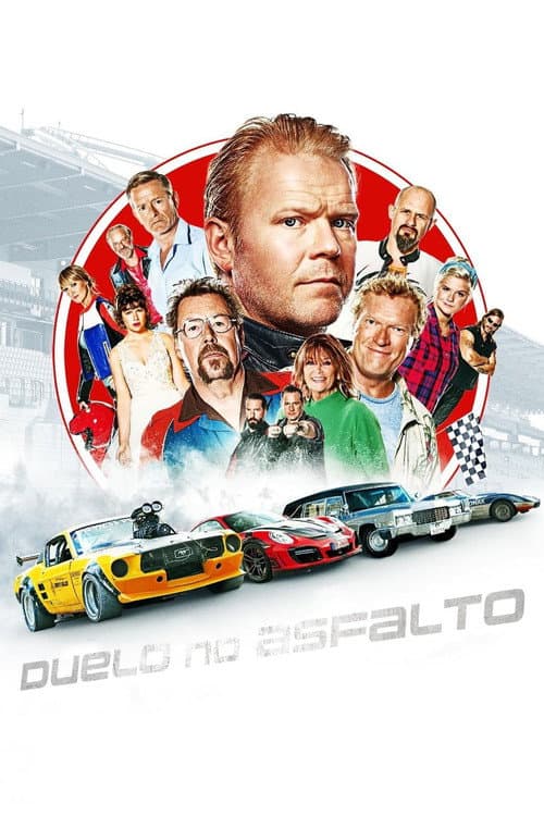 Póster de Børning: Asfalto en llamas