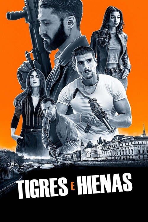 Póster de Tigres y hienas