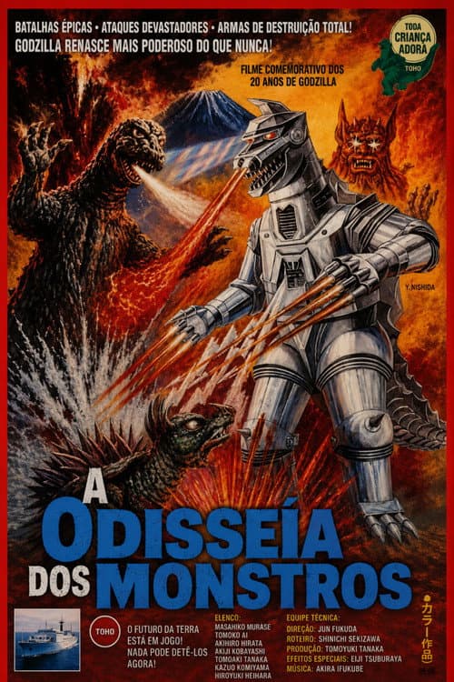 Poster for Godzilla vs. Mechagodzilla