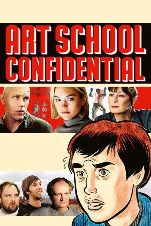 Póster de El arte de estrangular (Art school confidential)