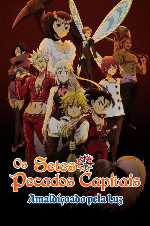 Póster de The Seven Deadly Sins: La maldición de la luz