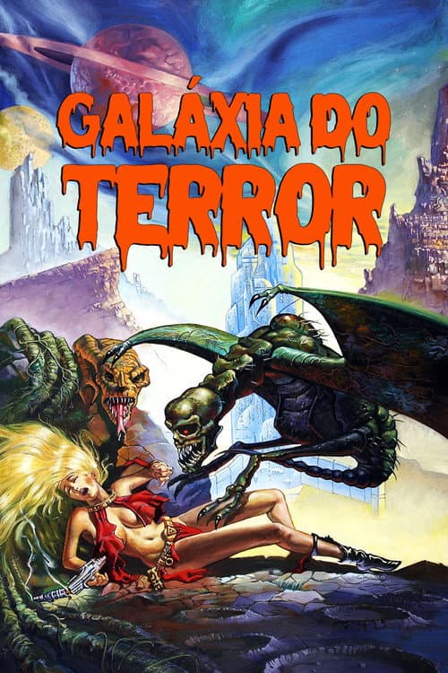 Pôster de Galáxia do Terror