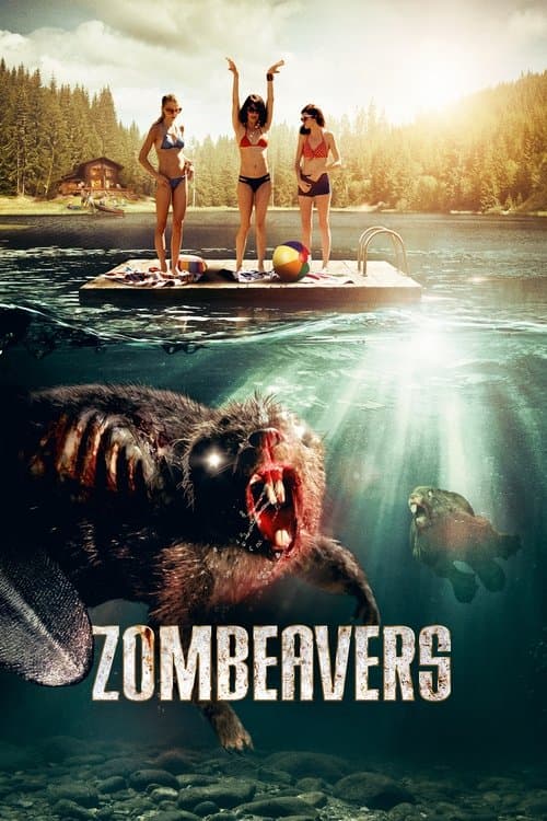 Póster de Zombeavers (Castores zombies)