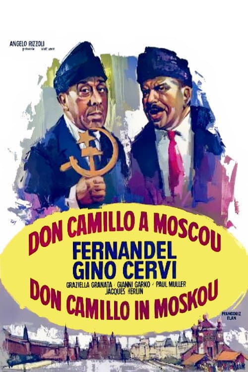 Affiche de Don Camillo en Russie