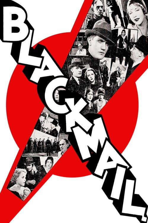 Poster for Blackmail