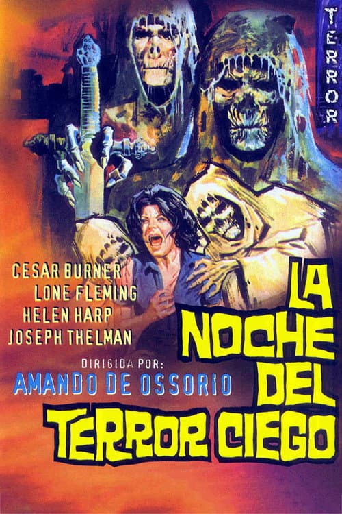 Póster de A Noite do Terror Cego