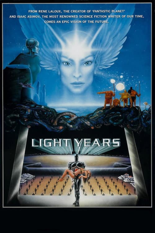 Póster de Gandahar, los años luz