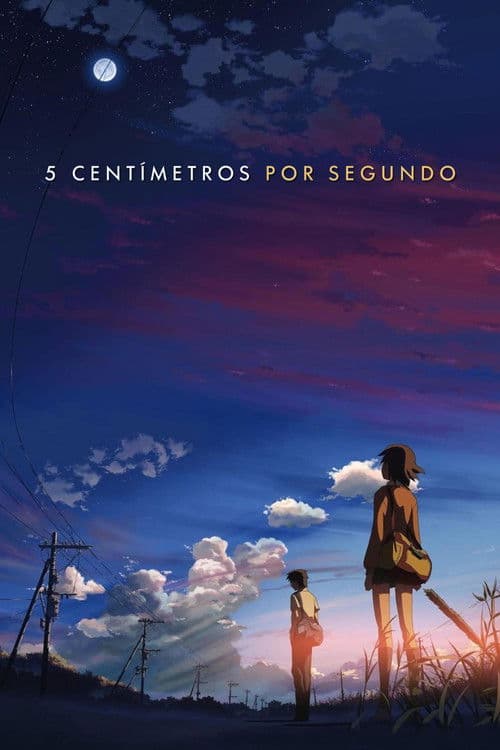 Póster de 5 centímetros por segundo