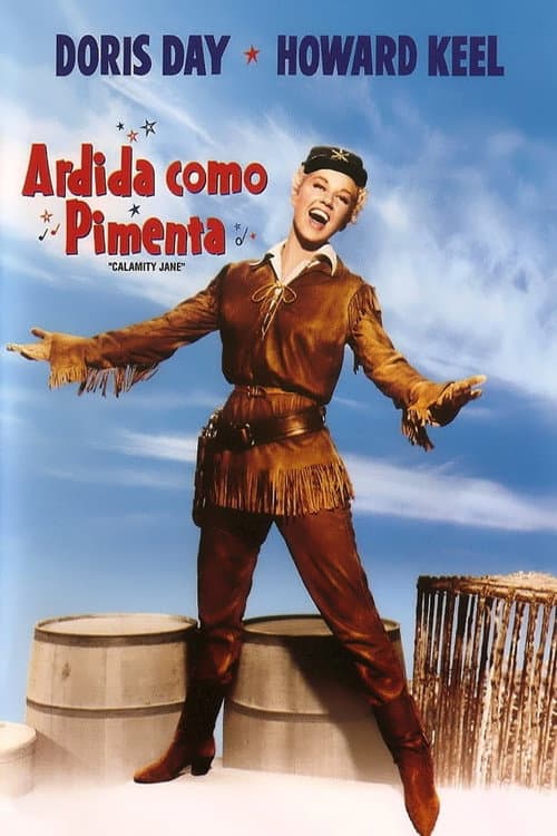 Póster de Doris Day en el Oeste