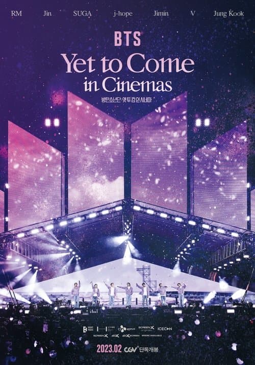 Poster for BTS: Yet to Come in Cinemas