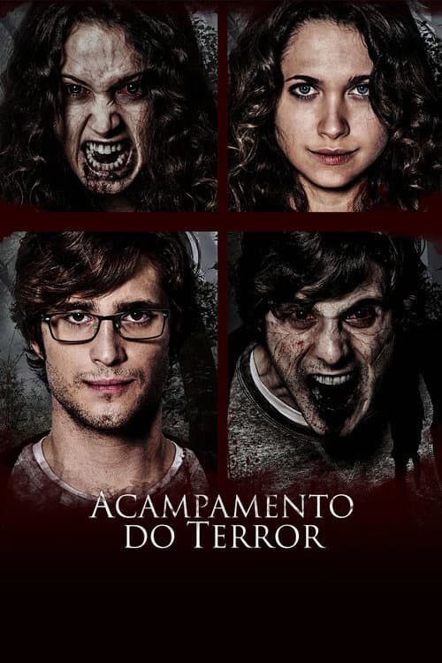 Póster de Acampamento do Terror