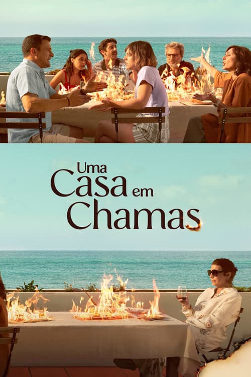 Póster de Uma Casa em Chamas
