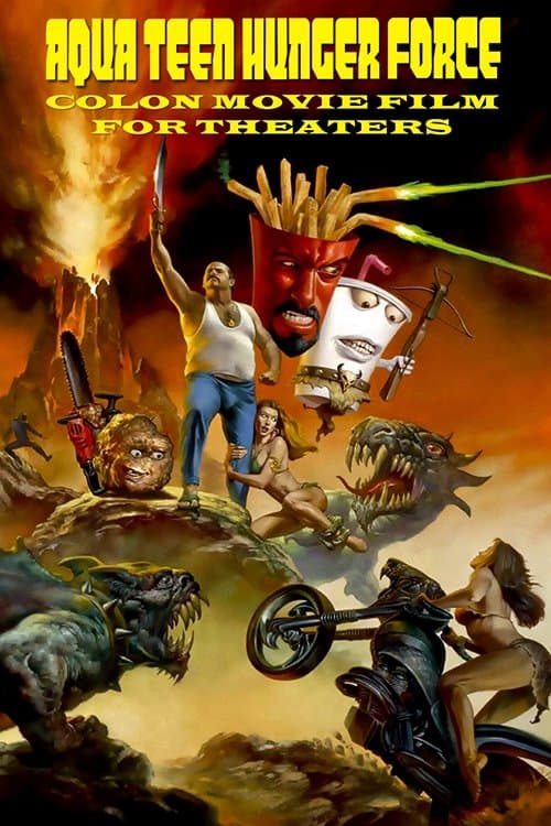 Poster for Aqua Teen Hunger Force Colon Movie Film for Theaters