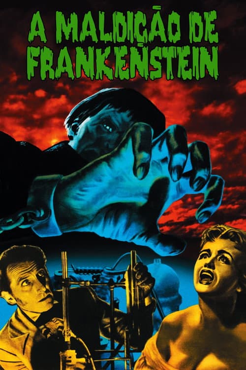 Póster de A Maldição de Frankenstein