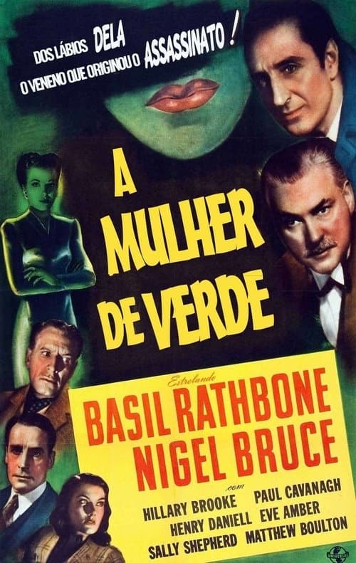 Póster de A Mulher de Verde