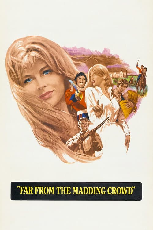 Affiche de Loin de la foule déchaînée