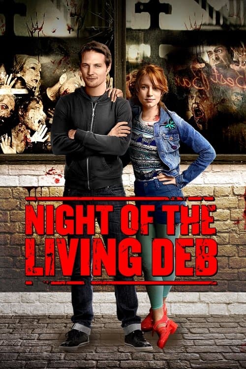 Póster de Deb contra los zombies