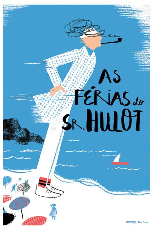 Póster de Las vacaciones del señor Hulot