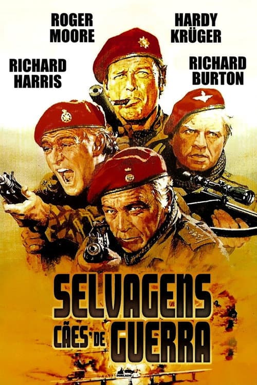Affiche de Selvagens Cães de Guerra