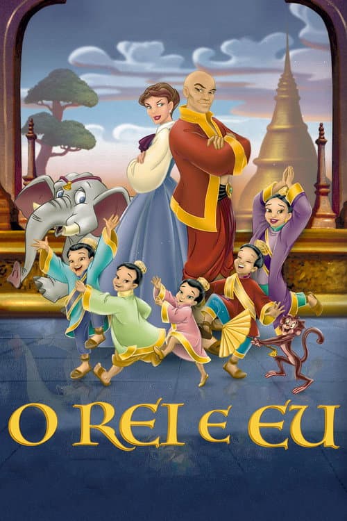 Póster de El rey y yo