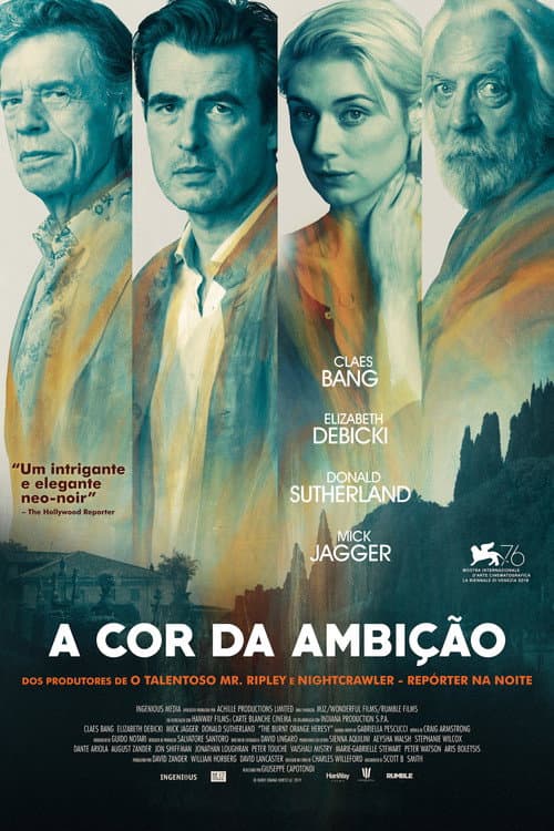 Poster for The Burnt Orange Heresy