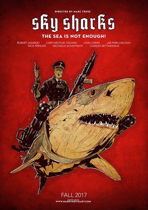 Affiche de Sky Sharks