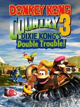 Pôster de Donkey Kong Country 3: Dixie Kong's Double Trouble!