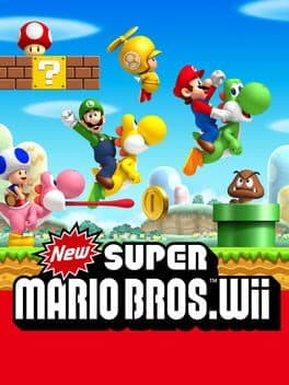 Pôster de New Super Mario Bros. Wii