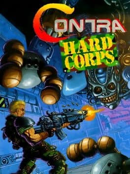 Pôster de Contra: Hard Corps