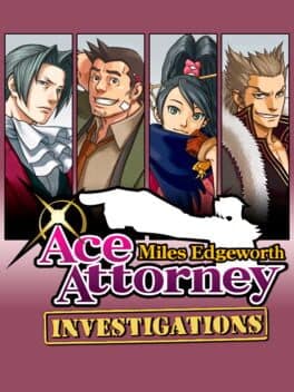 Pôster de Ace Attorney Investigations: Miles Edgeworth