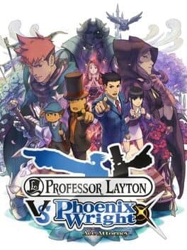 Pôster de Professor Layton vs. Phoenix Wright: Ace Attorney