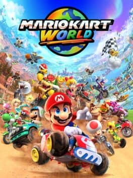 Pôster de Mario Kart World
